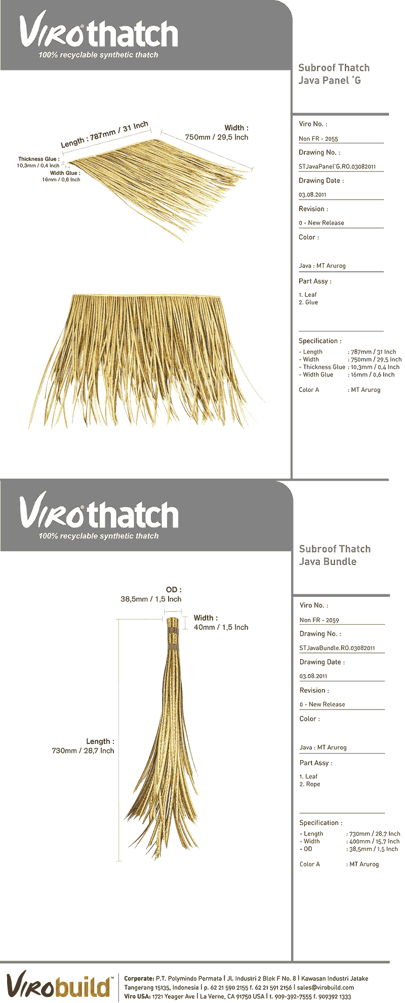 Virothatch Specification